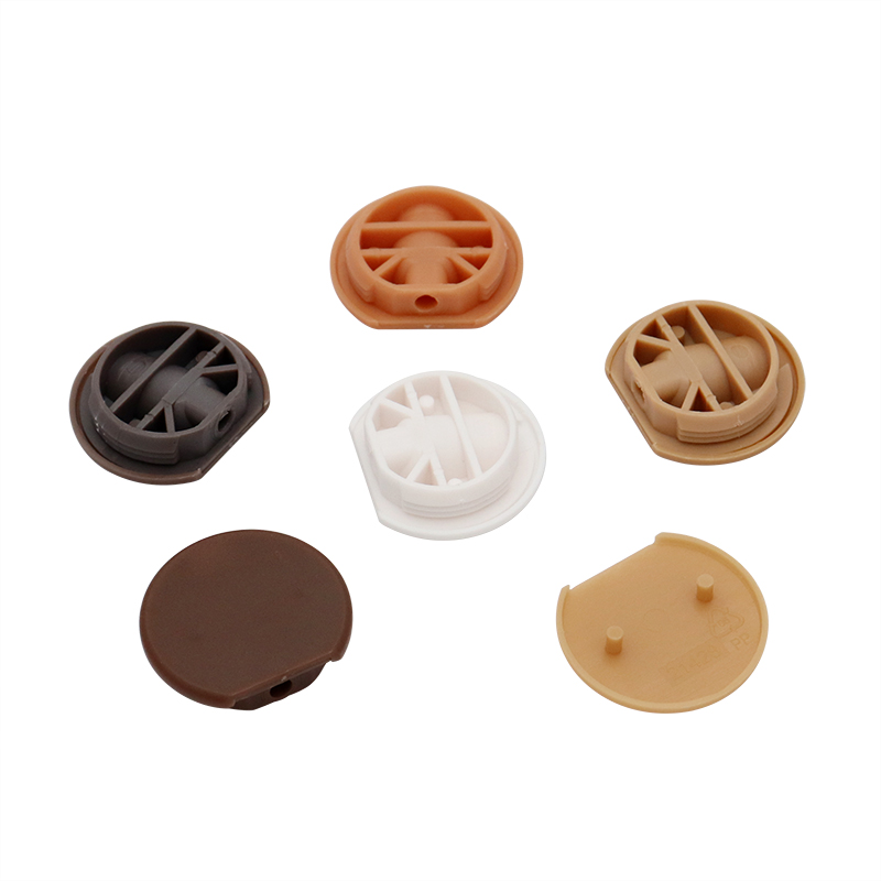 Plastic Furniture Round/Double Corner Joints Block with Cap