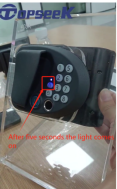 How to successfully set the fingerprint function of the RV door combination lock?