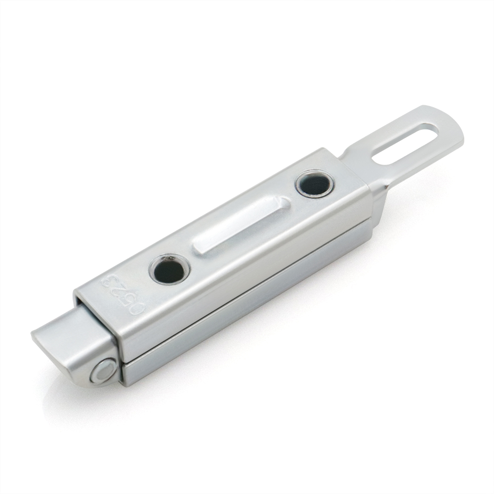 JUFU Stainless steel bolt press pull type self-locking door collision insertion type industrial cabinet door bolt