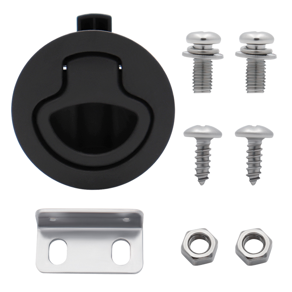 2990-3  Quality round cabinet latch lock