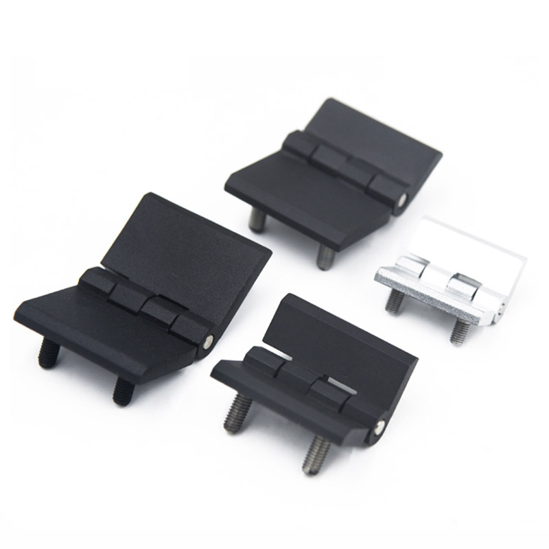 Factory Direct Selling Black Powder Coated Zinc Alloy Cabinet Door External Hinges B2204