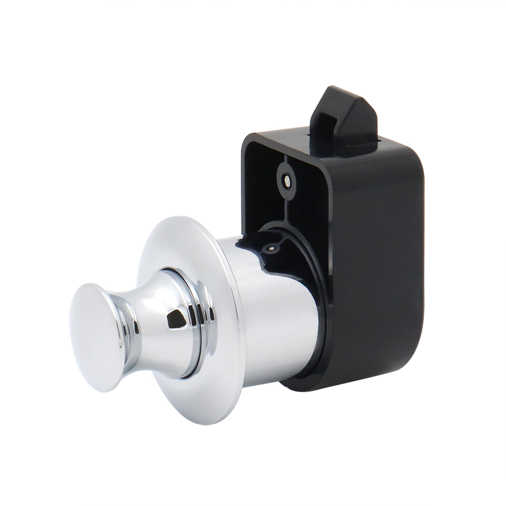 Push button cabinet lock rv door lock 25 mm hole diameter furniture locks for caravan yachts Boat