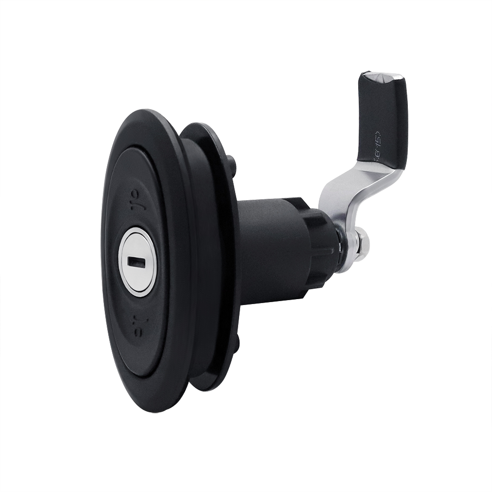 Compact RV Accessories Nylon Plastic Cabin Door Lock with Hatch Lock for Camper RV Caravan Kitchen S