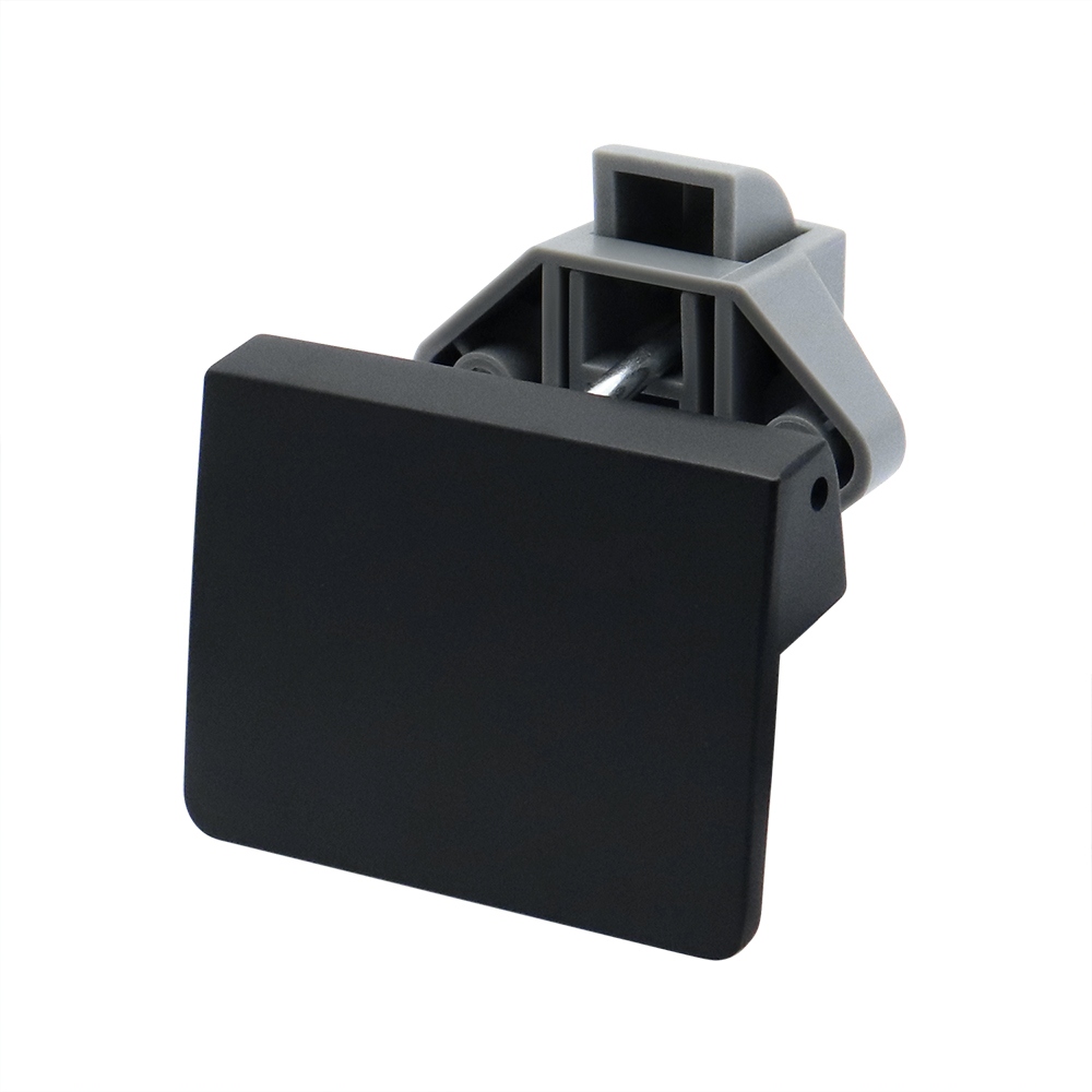 Keyless marine yacht furniture cabinet door drawer handle square button lock RV overhead cabinet loc