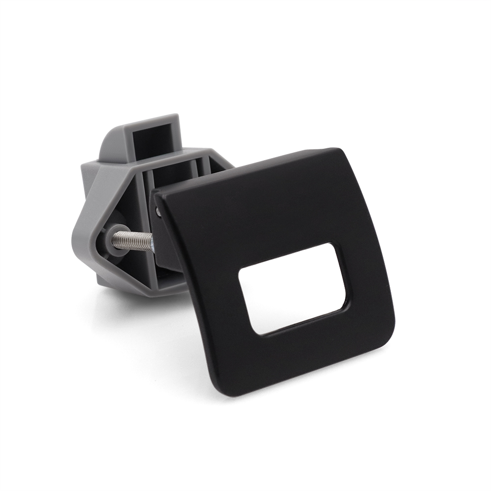 Keyless Drawer Pull Locks Marine Yacht RV Cabinet Push Button Locks Hanging Cabinet Square Snap Lock