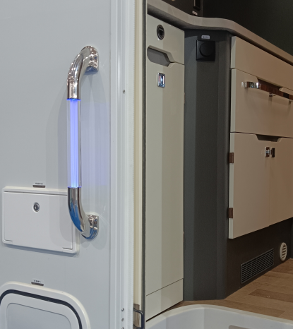 LED Illuminated Handles for RVs and Trailers 