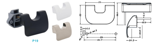 RV Cabinet Locks with Multiple Handle Designs for 