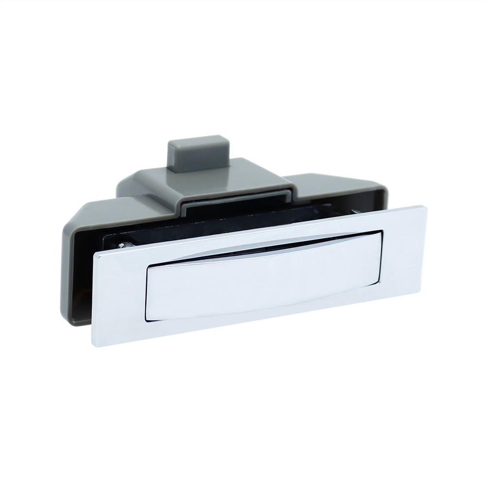 Zinc Alloy Rectangle Push Lock Furniture Cabinet for RV Caravan Motorhome Interior Accessories