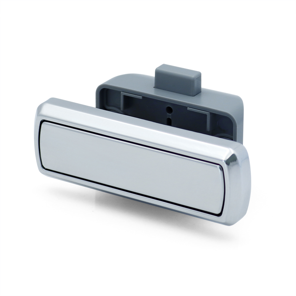 RV Square Push Locks Cabinet Door Pulls Drawer Push Button Locks No Pull Concealed Keyless Zinc Allo