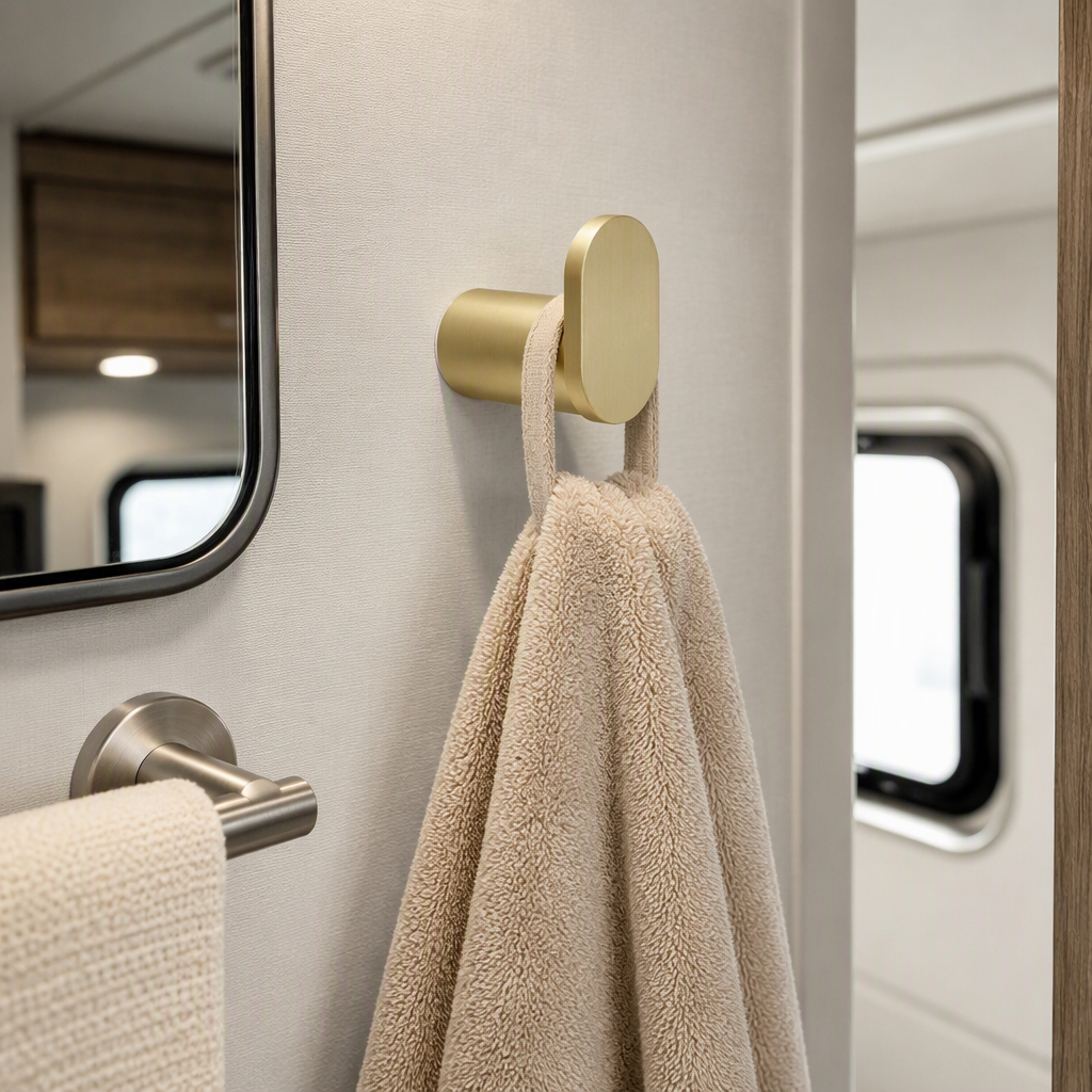 RV bathroom hook RV bathroom hook